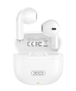 Bluetooth ακουστικά handsfree με θήκη φόρτισης, σε λευκό χρώμα - XO X33 WHITE COLOR