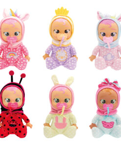 Cry Babies Tiny Cuddles Newborns Διαδραστική Κούκλα Κλαίει Με Αληθινά Δάκρυα