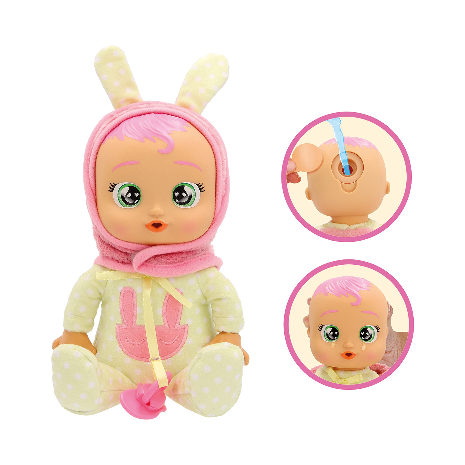 Cry Babies Tiny Cuddles Newborns Διαδραστική Κούκλα Κλαίει Με Αληθινά Δάκρυα - Image 4