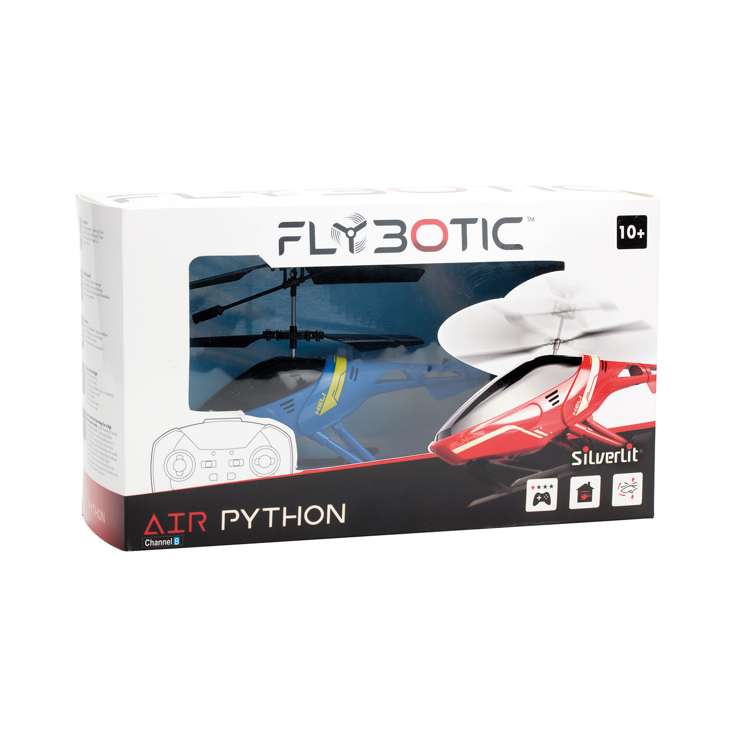 Silverlit Flybotic Air Python Τηλεκατευθυνόμενο Ελικόπτερο Μπλε Για 8+ Χρονών - Image 3