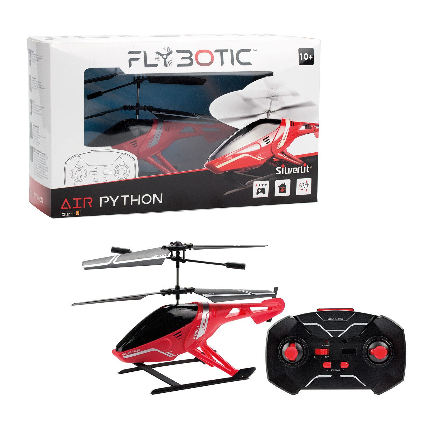 Silverlit Flybotic Air Python Τηλεκατευθυνόμενο Ελικόπτερο Μπλε Για 8+ Χρονών - Image 4