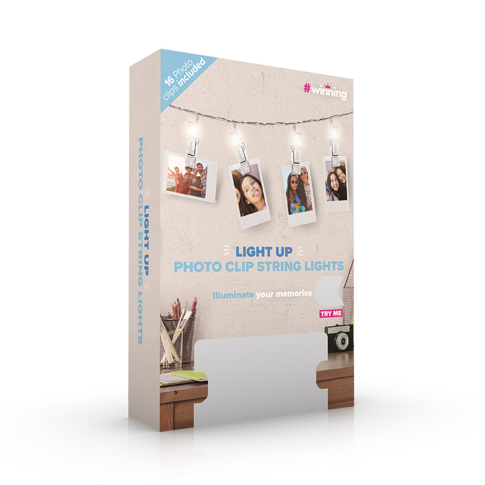 The Source - LED Photo Clip String Lights - Διακοσμητική λεντοταινία με κλιπ για ανάρτηση φωτογραφιών
