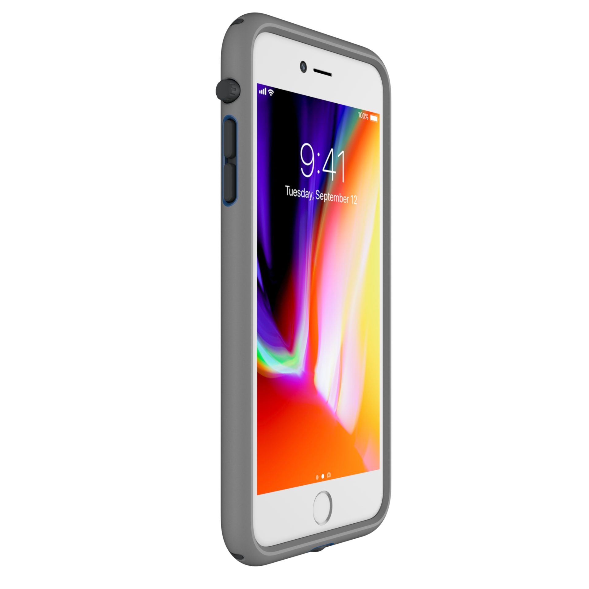 SPECK IPHONE 8 PLUS CASE (104442-6684) PRESIDIO SPORT ( GREY) - Image 3