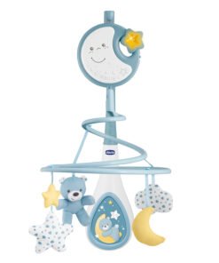 Chicco Βρεφικό Περιστρεφόμενο Κούνιας με Μελωδίες 3 σε 1 Next2Dreams Σιέλ Για 0+