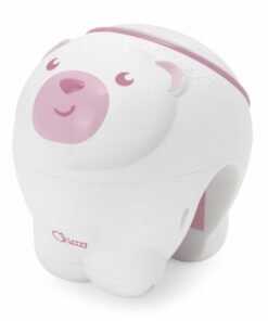 Chicco Βρεφικό Παιχνίδι Προτζέκτορας Κούνιας Polar Bear Ροζ Για 0+ Μηνών