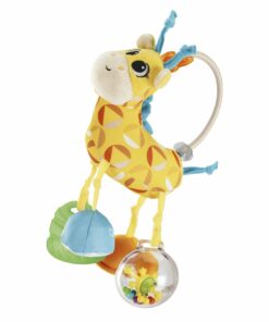 Chicco Βρεφική Κουδουνίστρα Καμηλοπάρδαλη Για 3+ Μηνών