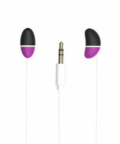 DesignNest earBeans |nano| Ελαφριά ακουστικά σε σχήμα φασολιού (Orchid Purple)
