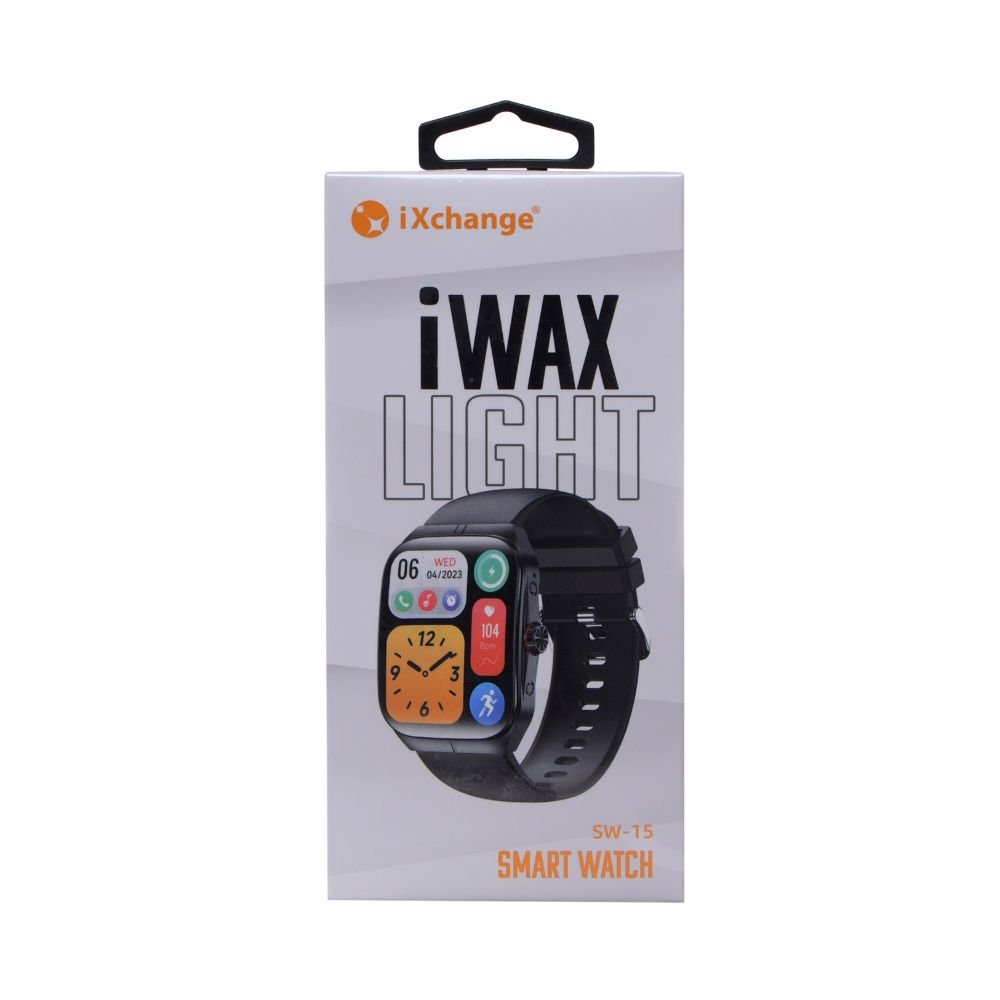 Smartwatch iXchange SW-15 Μαύρο - Image 3