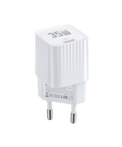 Φορτιστής Σπιτιού GaN PD 35W WK WP-U13 1 Θέσης Λευκό