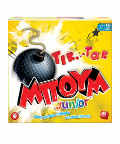 AS Games Επιτραπέζιο Παιχνίδι Τικ Τακ Μπουμ Junior Για Ηλικίες 5+ Χρονών Και 2+ Παίκτες