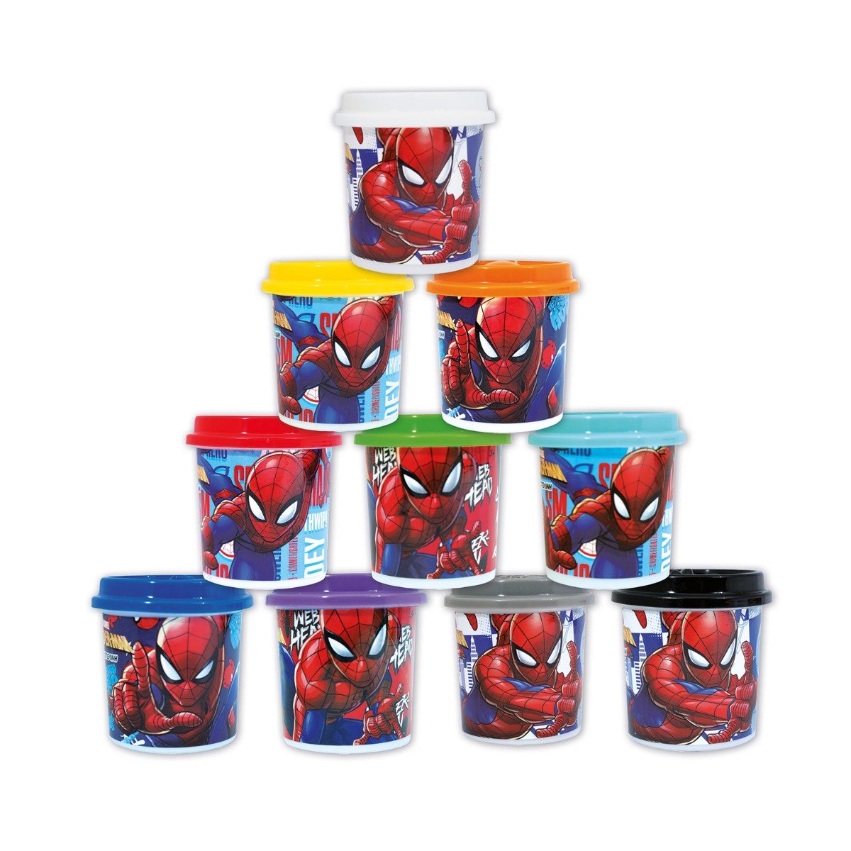 AS Πλαστελίνη Marvel Spiderman Μονό Βαζάκι 114gr Για 3+ Χρονών - Image 3