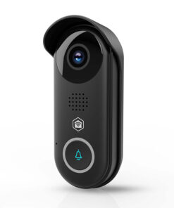 Smart Wi-Fi θυροτηλεόραση, με Full HD 1080p κάμερα, αισθητήρα κίνησης και νυχτερινή όραση σε μαύρο χρώμα. - NEDIS WIFICDP11BK