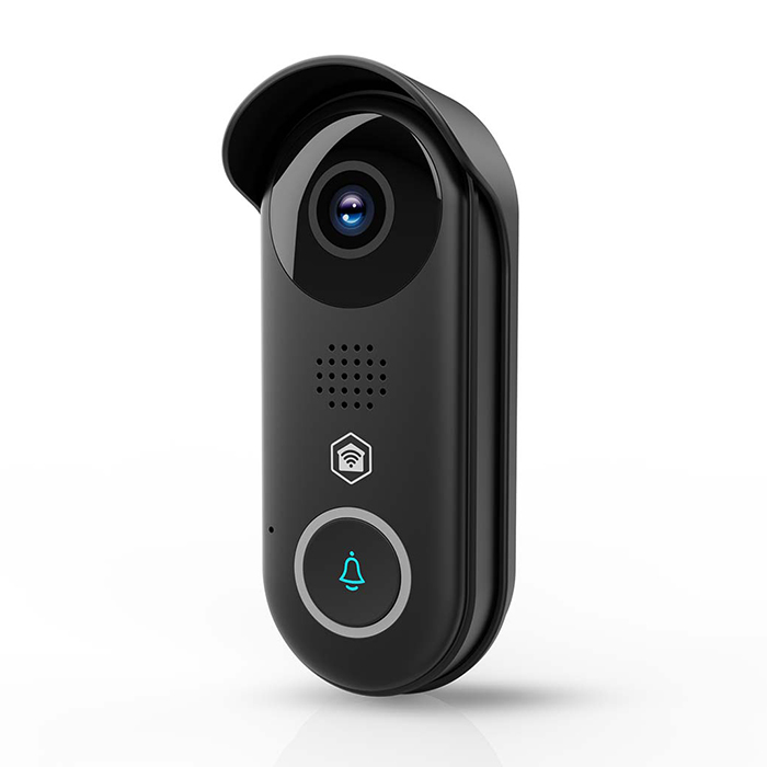 Smart Wi-Fi θυροτηλεόραση, με Full HD 1080p κάμερα, αισθητήρα κίνησης και νυχτερινή όραση σε μαύρο χρώμα. - NEDIS WIFICDP11BK