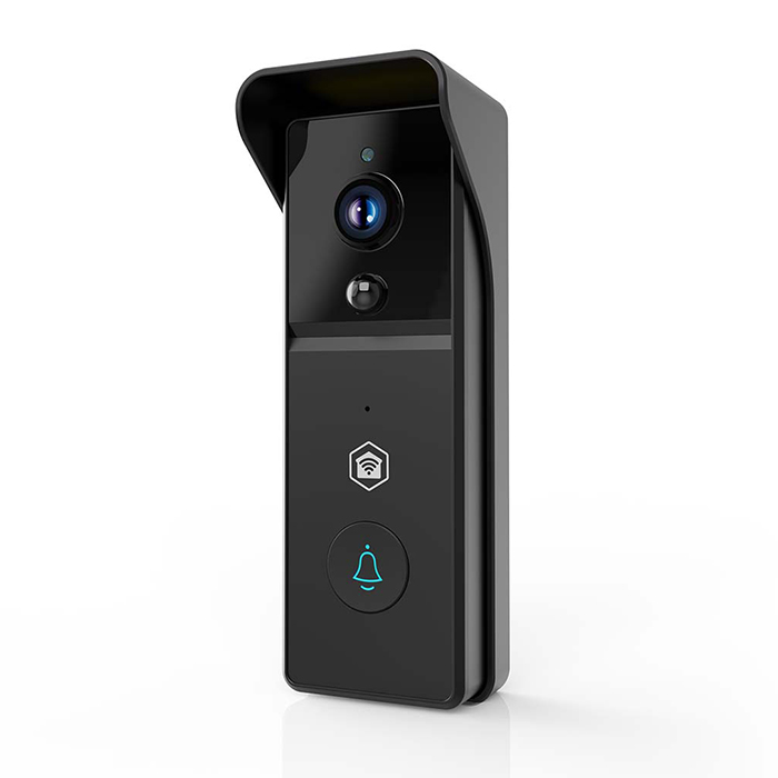 Smart Wi-Fi επαναφορτιζόμενη θυροτηλεόραση, με Full HD 1296p κάμερα, αισθητήρα κίνησης, νυχτερινή όραση και ασύρματο κουδούνι. - NEDIS WIFICDP21BK - Image 3