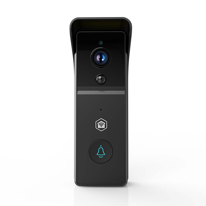 Smart Wi-Fi επαναφορτιζόμενη θυροτηλεόραση, με Full HD 1296p κάμερα, αισθητήρα κίνησης, νυχτερινή όραση και ασύρματο κουδούνι. - NEDIS WIFICDP21BK - Image 4