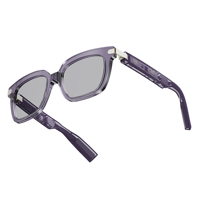 Bluetooth Γυαλιά ηλίου και ηχείο σε μωβ χρώμα - XO E15 PURPLE - Image 3