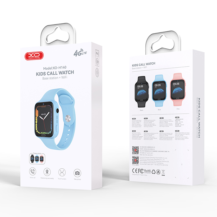 Παιδικό smart ρολόι σε μπλε χρώμα - XO H140 BLUE - Image 4