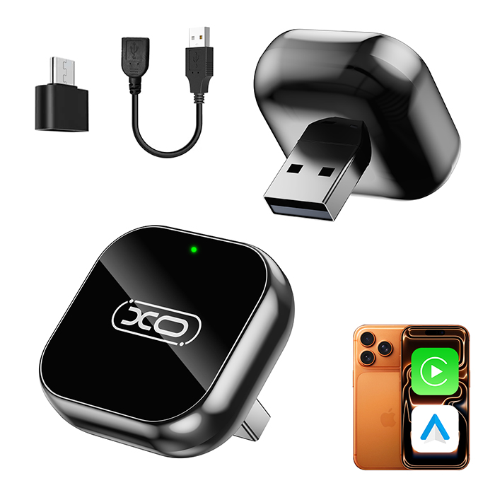 Αντάπτορας αυτοκινήτου για ασύρματο Android Auto / Apple CarPlay - XO CZ026 - Image 3