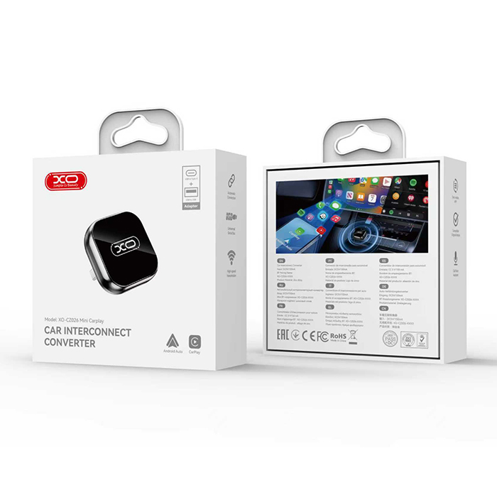 Αντάπτορας αυτοκινήτου για ασύρματο Android Auto / Apple CarPlay - XO CZ026 - Image 4