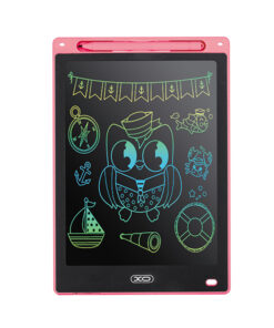 Ψηφιακός πίνακας γραφής 16'', με ροζ περίβλημα - XO V02 PINK COLOR
