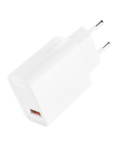 Universal φορτιστής USB-A, 18W σε λευκό χρώμα - XO L159 (EU) QC3.0