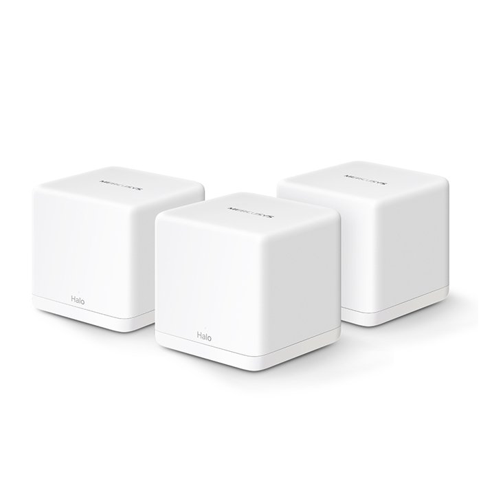 AX1500 Whole Home Mesh WiFi 6 System (3-pack) - MERCUSYS HALO H60X(3-PACK) AX1500