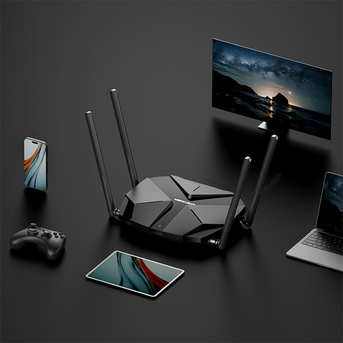AX3000 Dual-band Wi-Fi 6 router - MERCUSYS MR85X AX3000 - Image 4