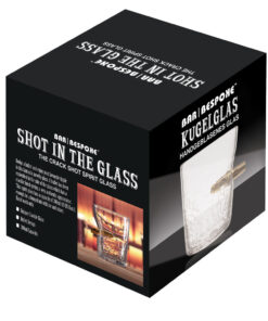 The Source Shot In A Glass — Γυάλινο Ποτήρι Ποτού με Ενσωματωμένη σφαίρα 250ml