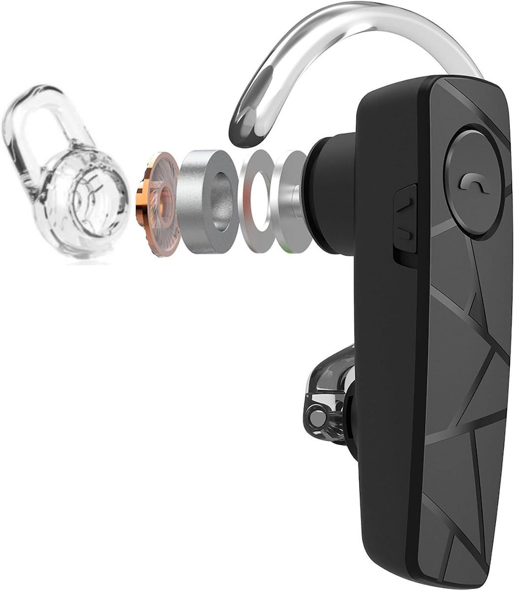 TELLUR BLUETOOTH HEADSET VOX 60, CAR CHARGER, BLACK (TLL511381) - Image 3