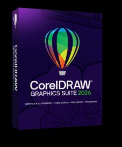 CORELDRAW GRAPHICS SUITE 2026 BUSINESS PERPETUAL LICENSE (INCL. 1 YR CORELSURE MAINTENANCE)(1-4) (LCCDGS2026BPL11)