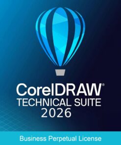 CORELDRAW TECHNICAL SUITE 2026 BUSINESS PERPETUAL LICENSE (INCL. 1 YR CORELSURE MAINTENANCE)(1-4) (LCCDTS2026BPL11)