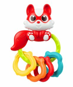 Chicco Βρεφική Κουδουνίστρα Σκιουράκι Για 0+ Ετών