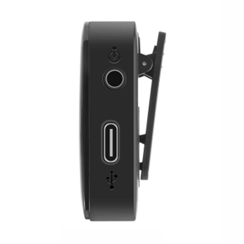 PULUZ Ασύρματο Μικρόφωνο PU648B, USB-C, 2τμχ (Μαύρο) PU648B - Image 3