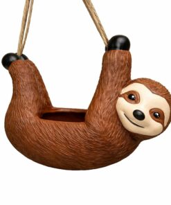 MikaMax Κρεμαστό Κασπώ / Γλάστρα "Sloth Planter" από Ρητίνη 200ml