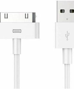 Data cable for iPhone and iPod white (bulk) 1Μ