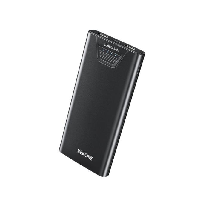 Power Bank 10000mAh 12W WK WP-101 2 Θέσεων BLACK