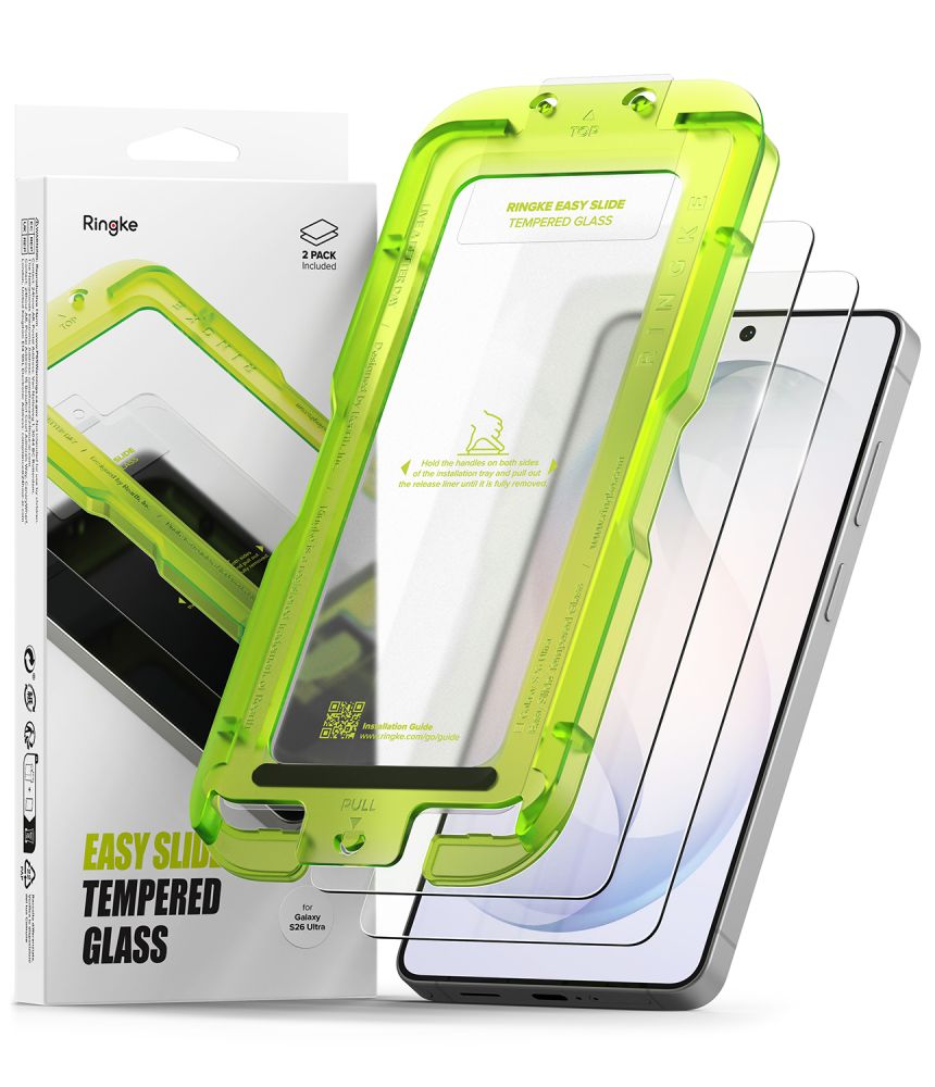 RINGKE EASY SLIDE TEMPERED GLASS SCREEN PROTECTOR - 2 PCS. SAMSUNG GALAXY S26 ULTRA