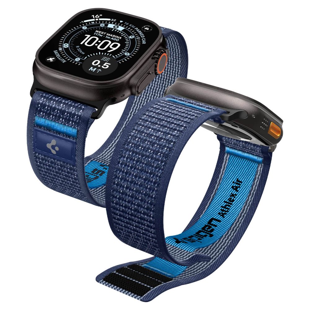 SPIGEN ATHLEX AIR 2 APPLE WATCH 8 / 9 / 10 / 11 / SE / ULTRA (44 / 45 / 46 / 49 MM) ACTIVE NAVY BLUE AMP10608