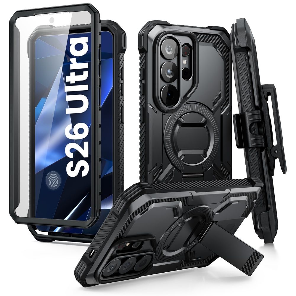 Supcase IBLSN Armorbox Clip Mag MagSafe Samsung Galaxy S26 Ultra Black