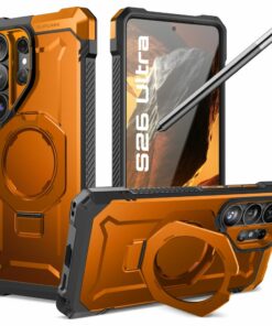 Supcase Unicorn Beetle Grip Mag MagSafe Samsung Galaxy S26 Ultra Coral