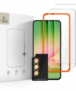 TECH-PROTECT EASY SET+ 3-PACK TEMPERED GLASS  GALAXY A57 5G CLEAR
