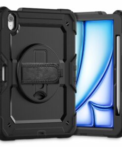 TECH-PROTECT SOLID360 IPAD AIR 11” 6 / 7 / 8 / 2024-2026 BLACK