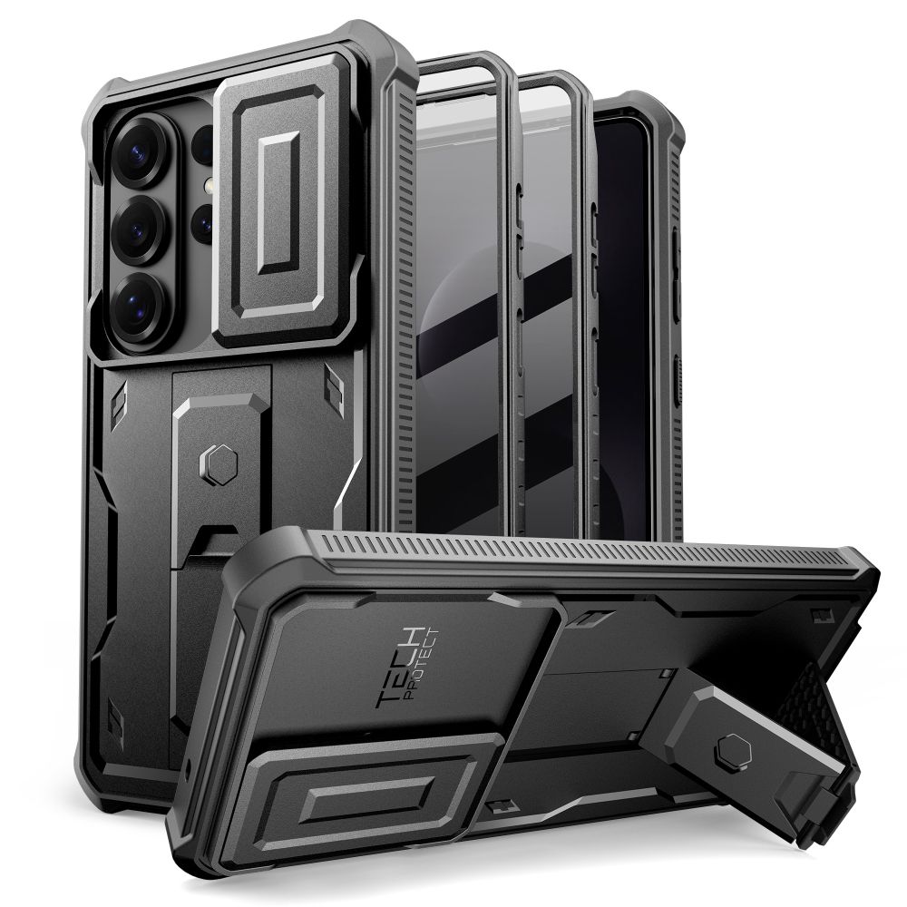 Θήκη TECH-PROTECT KEVLAR CAM+ 2-SET Galaxy S26 Ultra μαύρο (5906302352418)