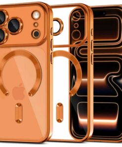 TECH-PROTECT MAGFLEX MAGSAFE IPHONE 17 PRO MAX SHINY COSMIC ORANGE