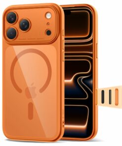 TECH-PROTECT MAGPEAK MAGSAFE CC IPHONE 17 PRO MAX COSMIC ORANGE/CLEAR