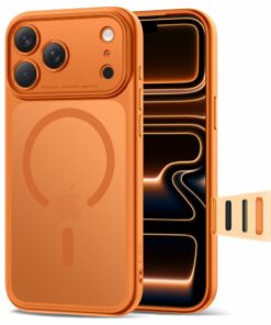 TECH-PROTECT MAGPEAK MAGSAFE CC IPHONE 17 PRO MAX MATTE COSMIC ORANGE