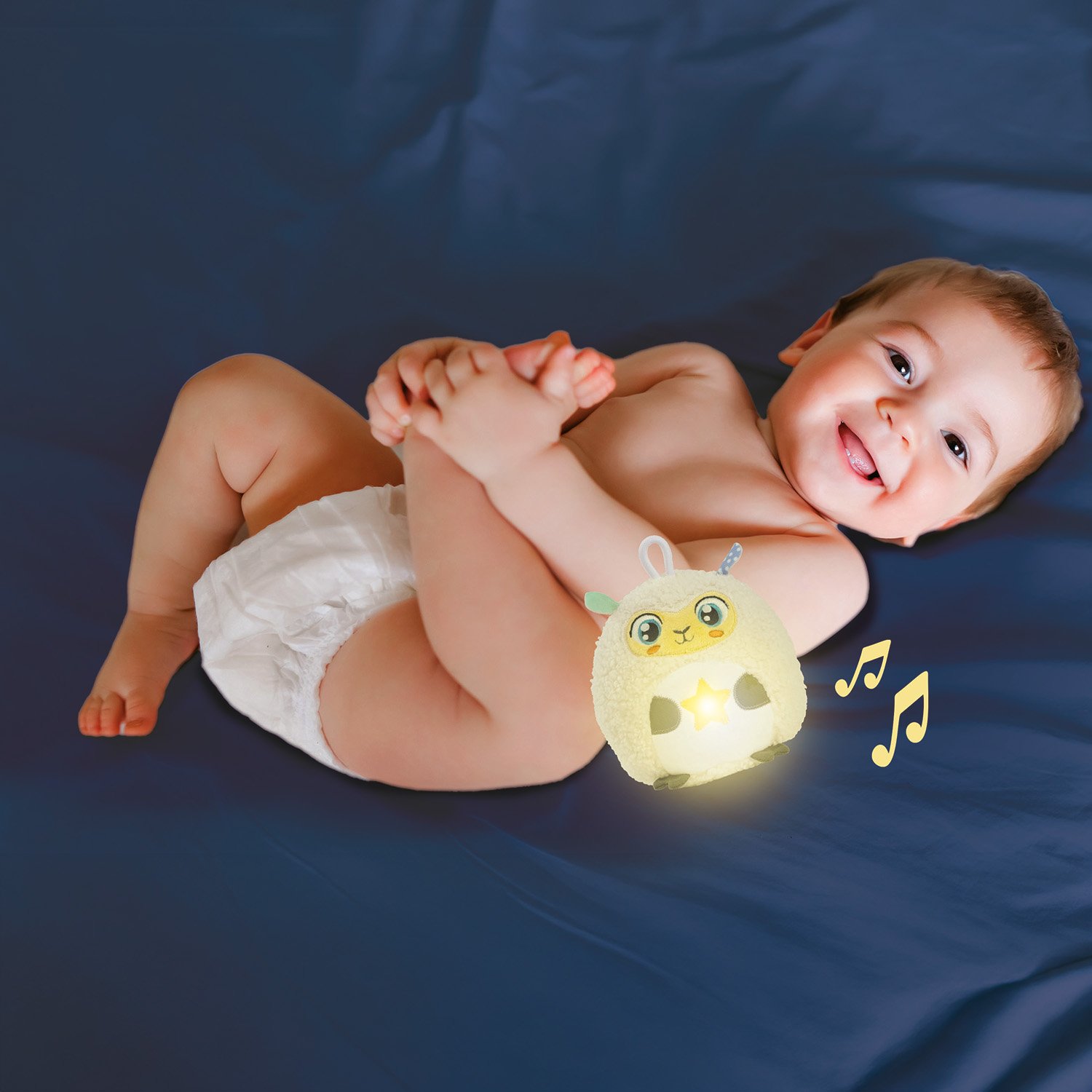 Βaby Clementoni Βρεφικό Παιχνίδι Twinkle Twinkle Προβατάκι με Φως & Ήχους Για 0+ Ετών - Image 4