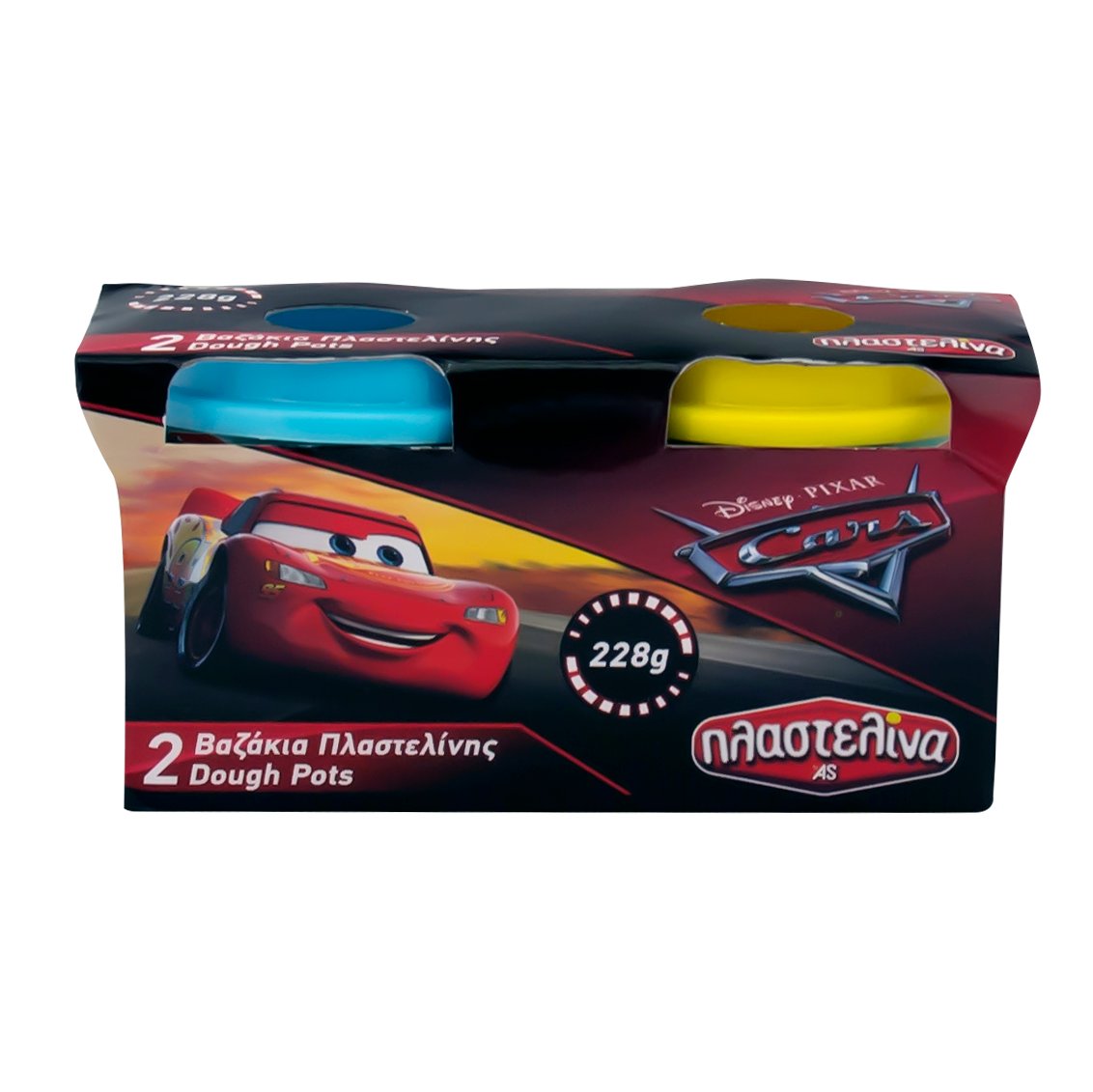AS Σετ Βαζάκια Πλαστελίνης Cars Για 3+ Ετών - Image 3