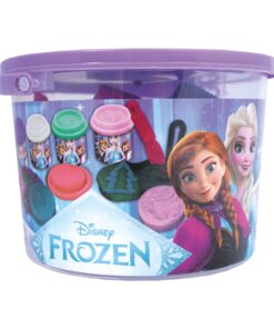 AS Πλαστελίνη Disney Frozen Κουβαδάκι Με 4 Βαζάκια Και 8 Εργαλεία 200g 3+ Χρονών