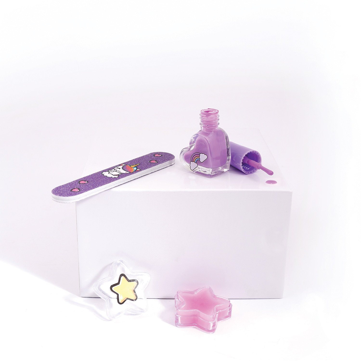 HappiHobbi Σετ Ομορφιάς σε καρτέλα Sparkle Love σε 4 Σχέδια για 6+ Ετών - Image 3